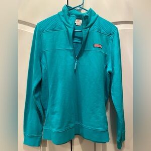 Vineyard Vines Turquoise Half-Zip vintage